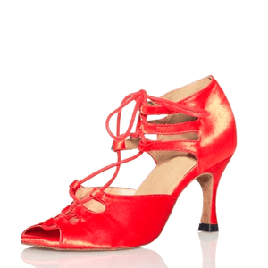Laura - Open Toe Latin Dance Shoes