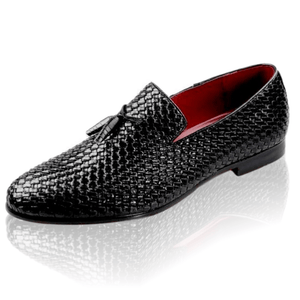 Leather Loafers slip-On Dance shoes