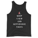 Men Tank Top Let's Salsa Dance