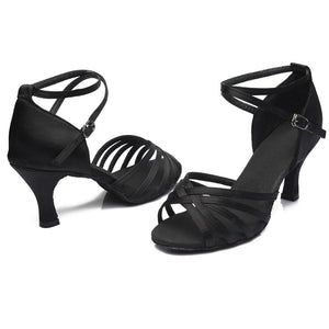 Women's Ballroom Latin Dancing Shoes (Black)