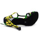 Green African Satin Latin Dance Shoes