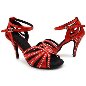 Zafire - Latin Dance Shoes (Red)