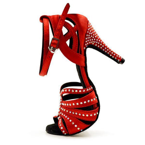 Zafire - Latin Dance Shoes (Red)