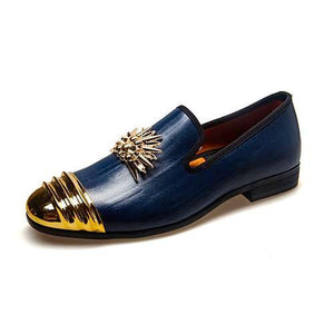 Luxury Leather Dance Loafers