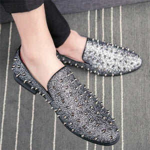 Handmade Bling Shining Sequins Dancing Shoes