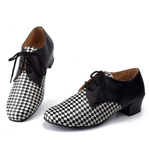 Ballroom Dance Shoes Rhombus pattern