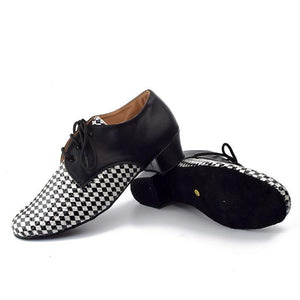 Ballroom Dance Shoes Rhombus pattern